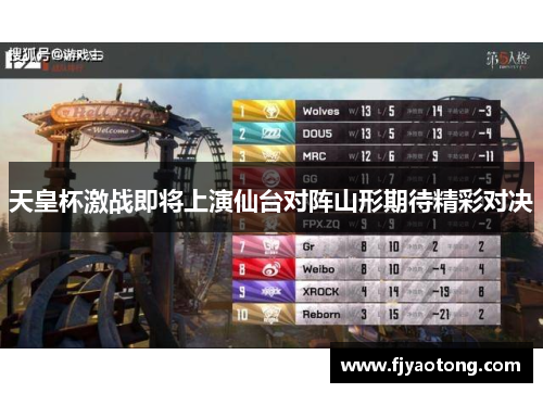 天皇杯激战即将上演仙台对阵山形期待精彩对决